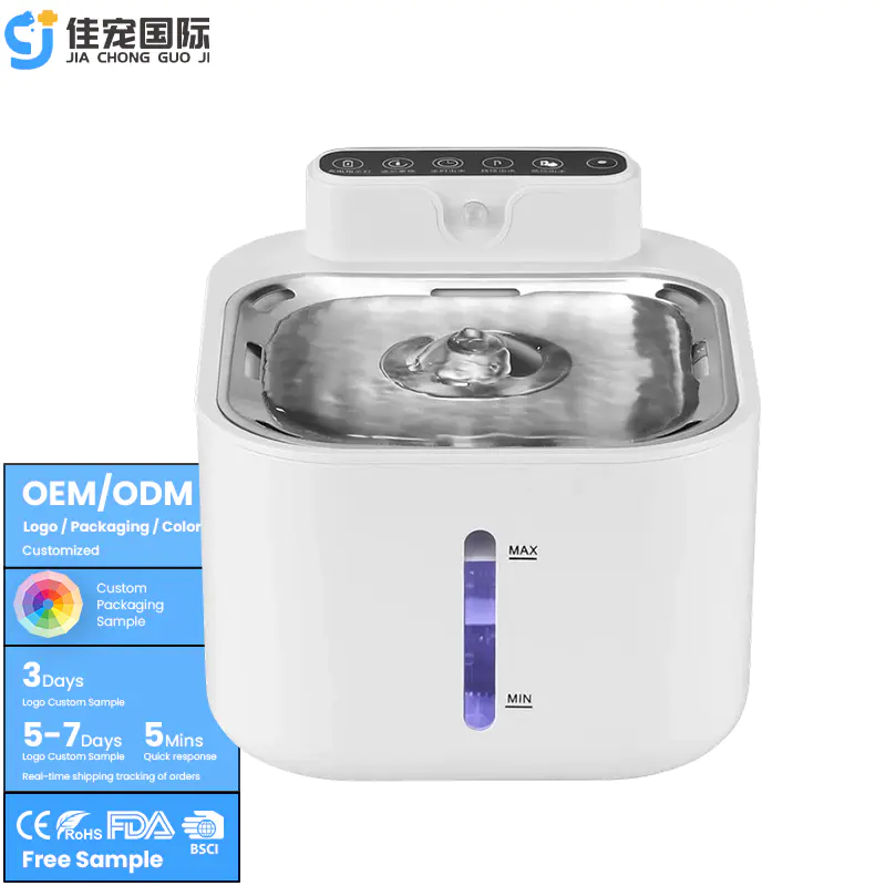 Dispensador de agua inteligente para mascotas personalizado: Guía de abastecimiento de OEM y ODM para compradores globales